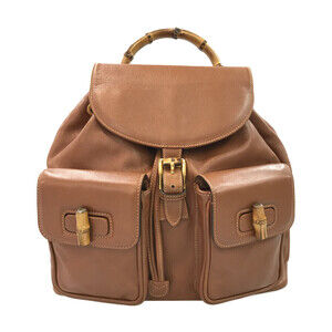 Gucci Backpack Bamboo